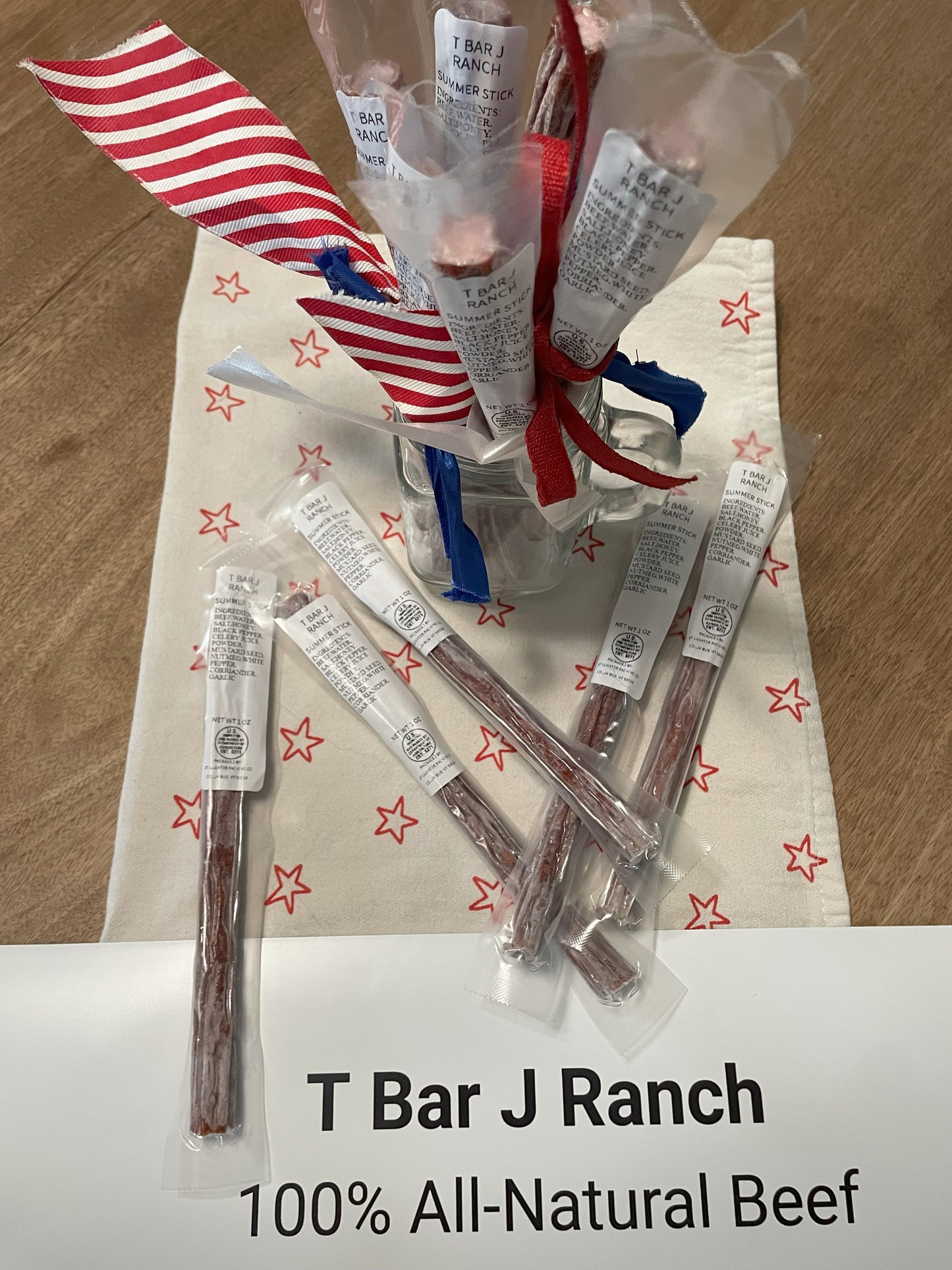 T Bar J Trail Sticks – All-Natural Beef Sticks