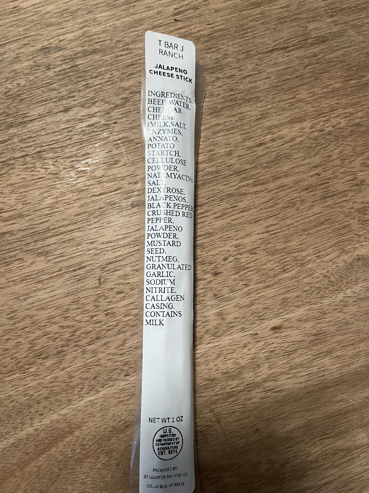 T Bar J Ranch Trail Sticks – All-Natural Montana Beef Sticks