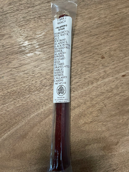 T Bar J Ranch Trail Sticks – All-Natural Montana Beef Sticks