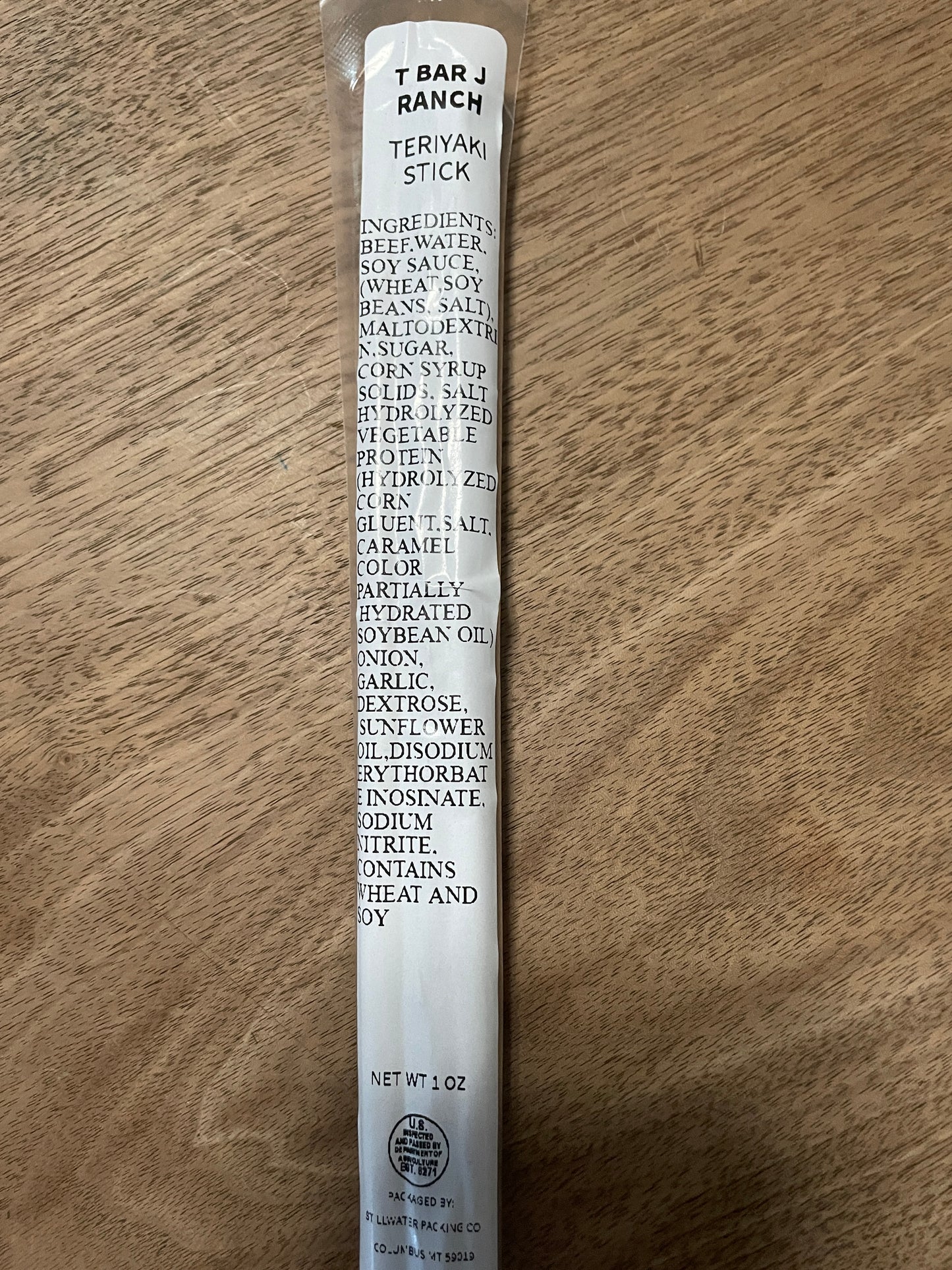 T Bar J Ranch Trail Sticks – All-Natural Montana Beef Sticks